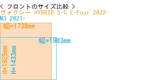 #ヴォクシー HYBRID S-G E-Four 2022- + M3 2021-